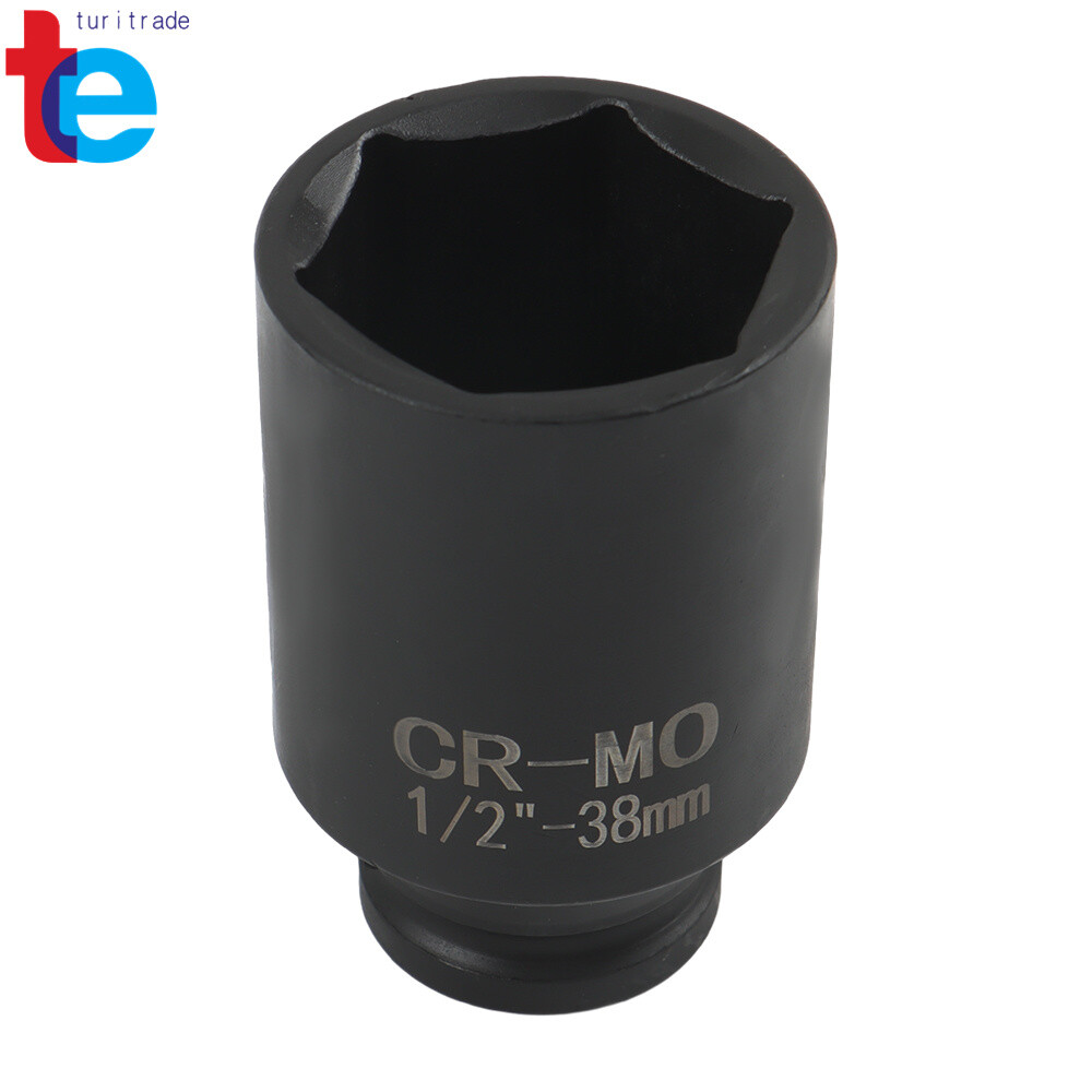 9Pcs Deep Impact Socket Set 1/2″ Drive Metric Axle Hub Nut Socket 29-38mm