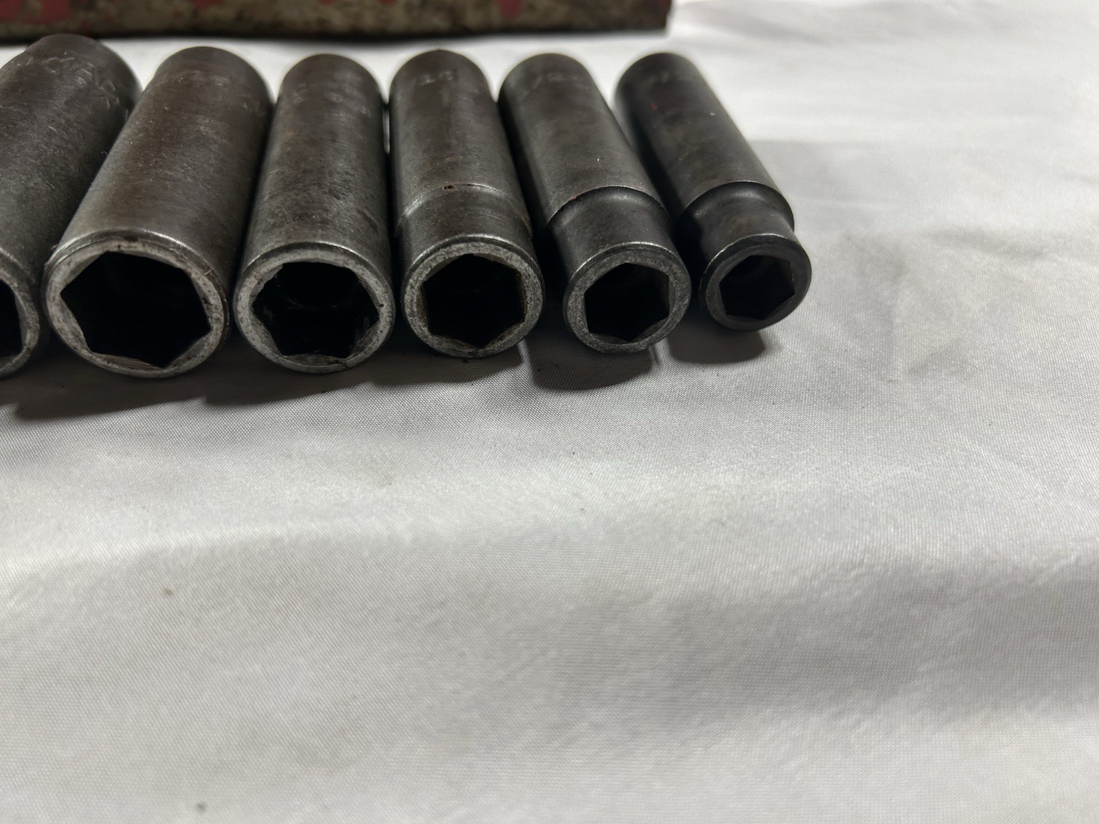 MAC TOOLS 13 PC 1/2 DRIVE SAE DEEP IMPACT 6 PT SOCKET SET 7/16 – 1-1/4 Read