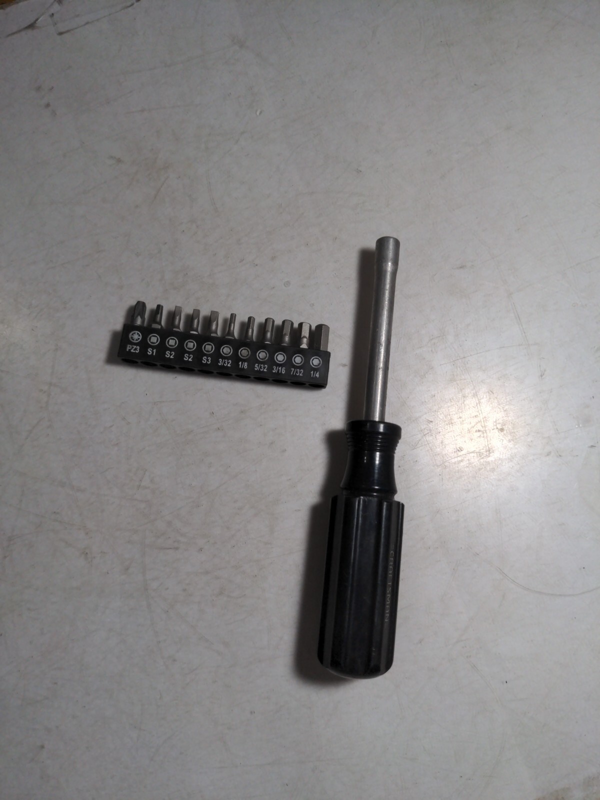 Craftsman Magnetic Driver #43373 w/ 11 bits