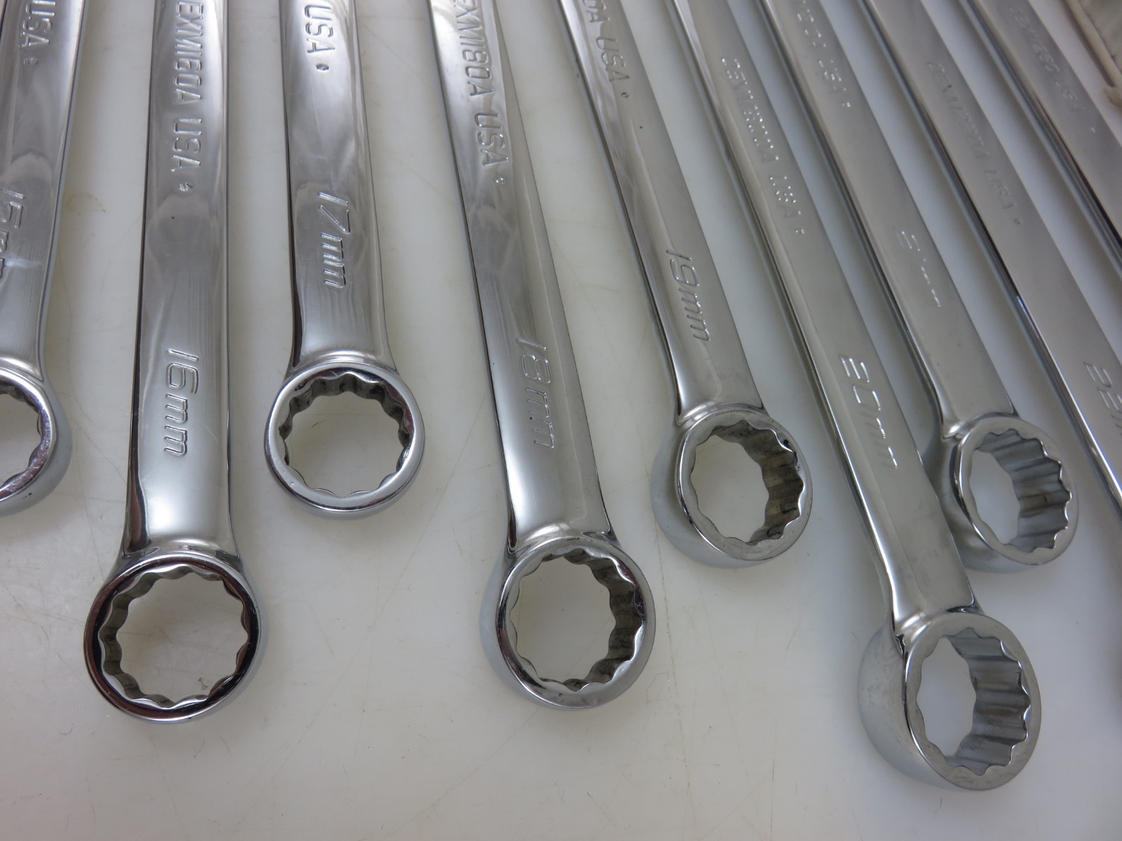 Snap-On METRIC OEXM Series Combination Wrench 14pc Set 10mm-22mm + 26mm