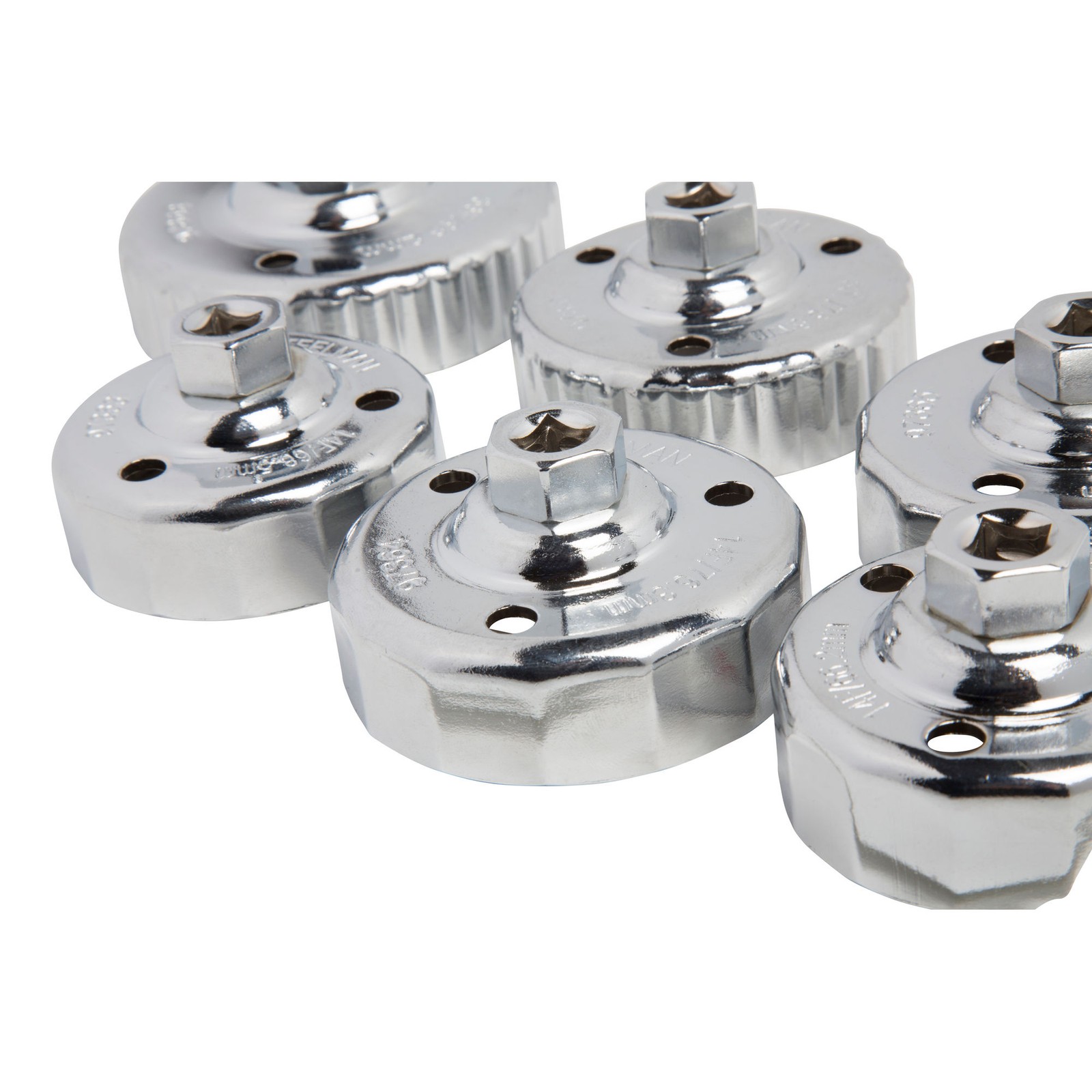 Steelman 6 Piece Snug Fit Mazda Oil Filter Cap Wrench Set 97362
