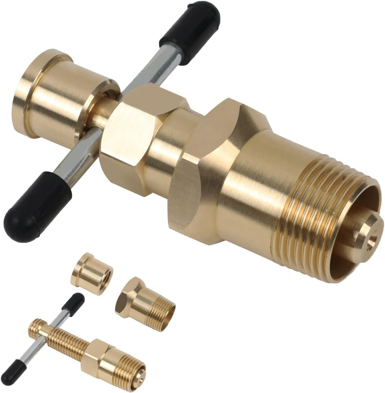 Brass Pipe Olive Fitting Thread Remover 1/2» & 3/4» Ferrule Sleeve Puller Tool