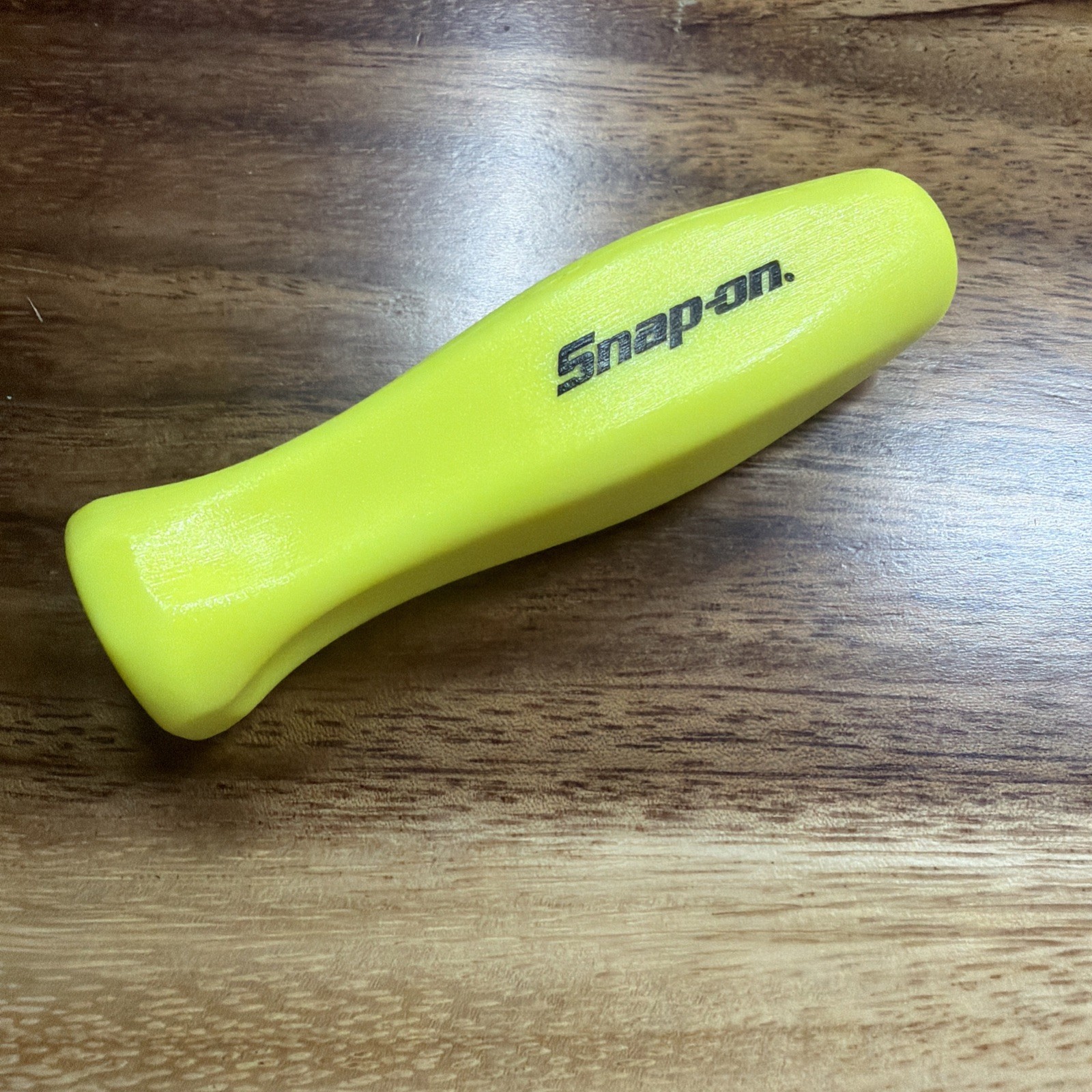 *RARE* Snap-on Tool HI VIZ YELLOW 3/8″ Dr Replacement Hard Handle Ratchet Grip