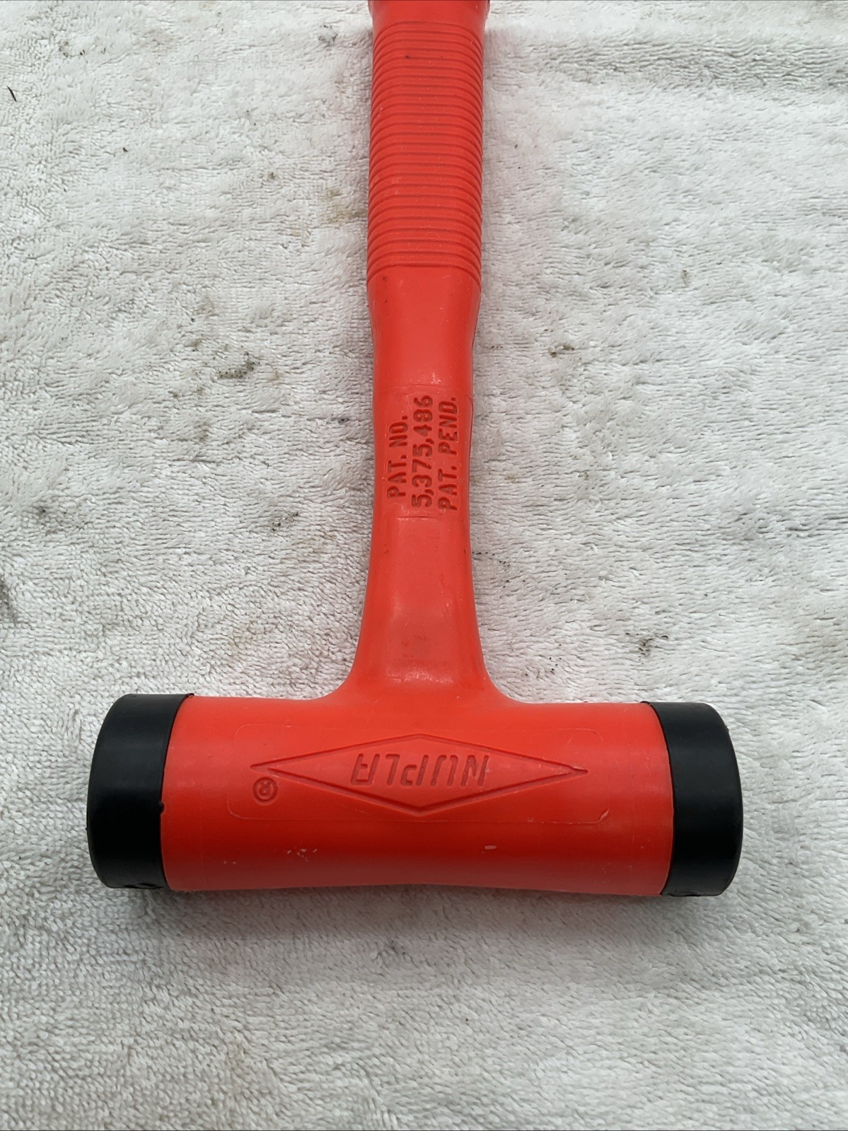 Vintage Strike Pro Nupla 16oz Dead Blow Hammer Pat. No. 5,375,486 Pat. Pend!!!S1