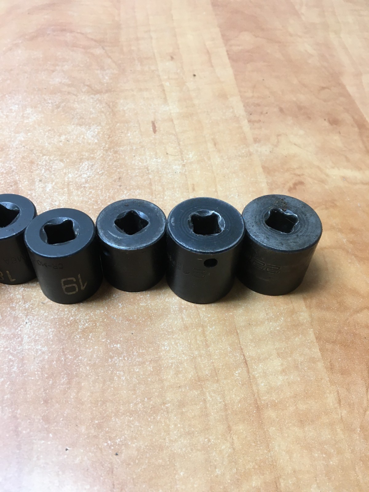 MATCO 13pc 3/8″ Drive Metric Impact Socket Set 10-22MM BP10M6A to BP22M6 w/tray