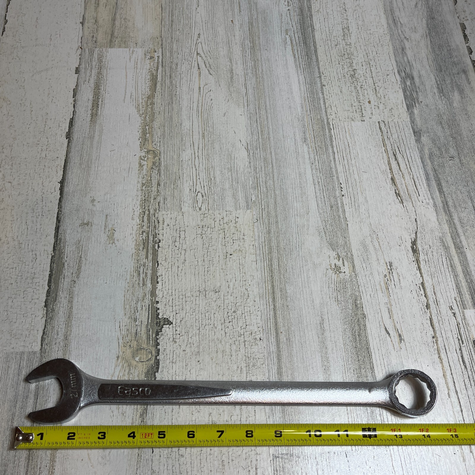 VINTAGE EASCO 27MM COMBINATION WRENCH 63627 SHIPS FREE CLASSIC HAND TOOL