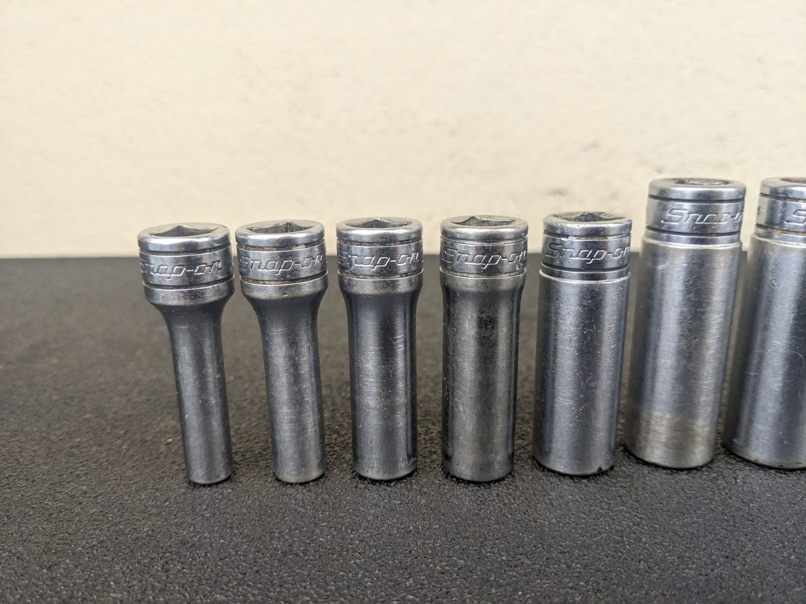 #bj202 Snap on Tools 211SFSY 3/8″ Drive Deep Chrome Socket Set Socket Set