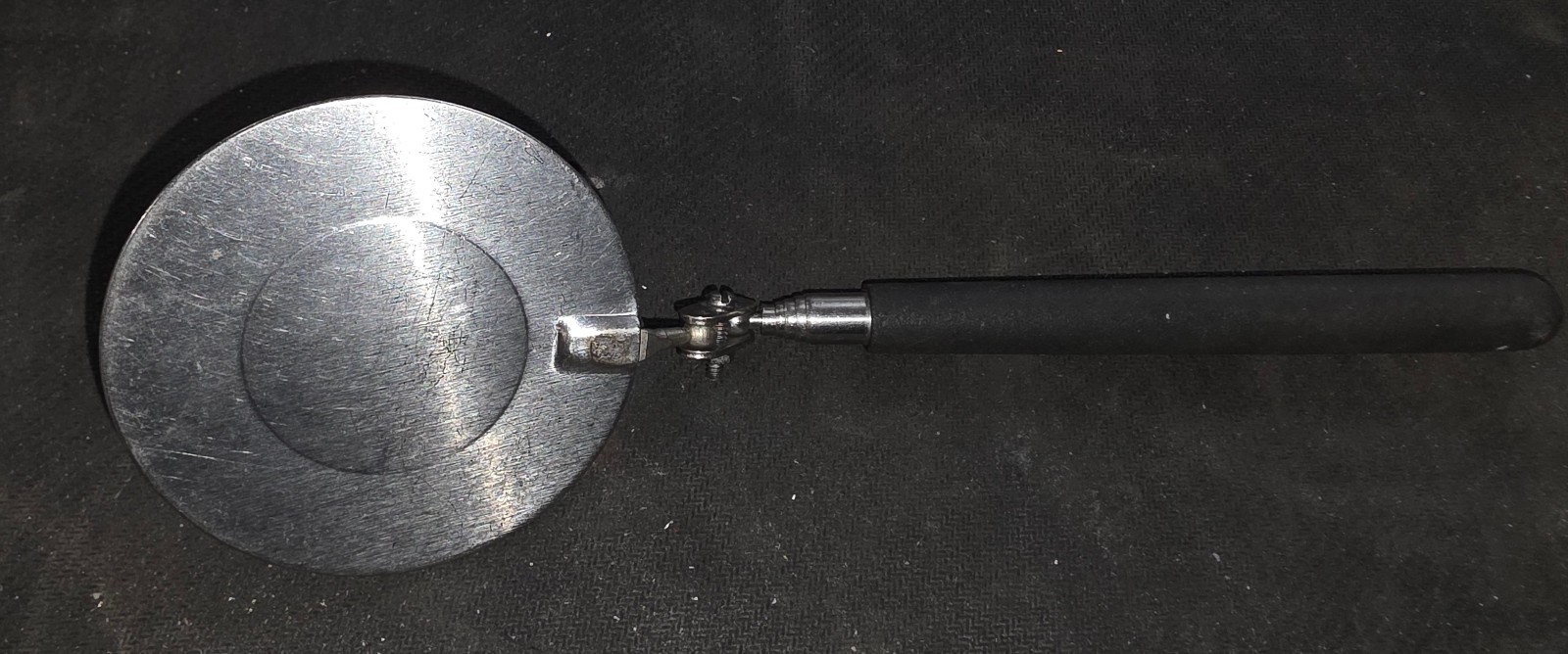 BLUE POINT UIM325 Telescoping 3-1/4″ Inspection Mirror 6-1/2″- Extends To 30″
