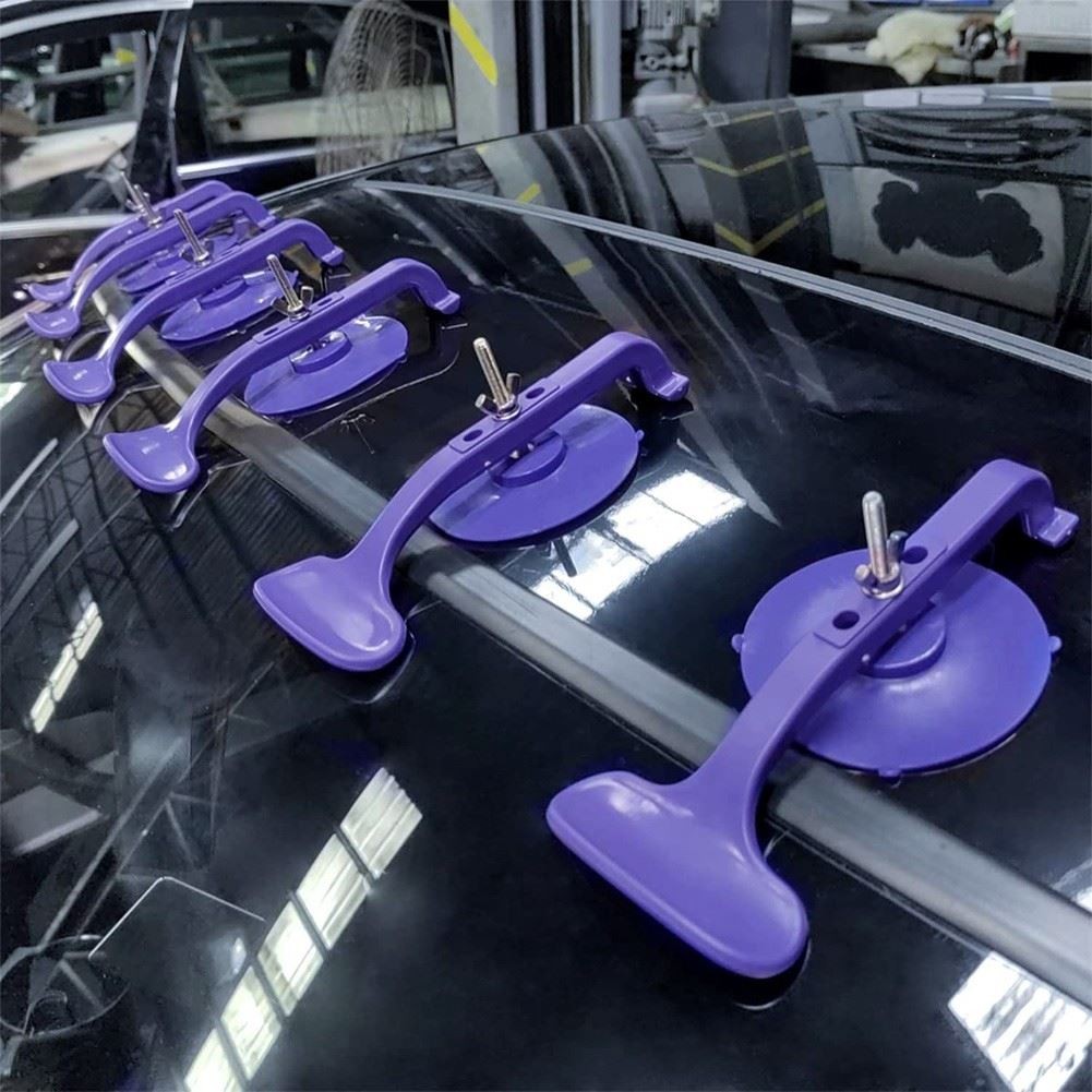 6PC Suction Cup Clamp Set Class Clamp Kit for Car Convertible Glass