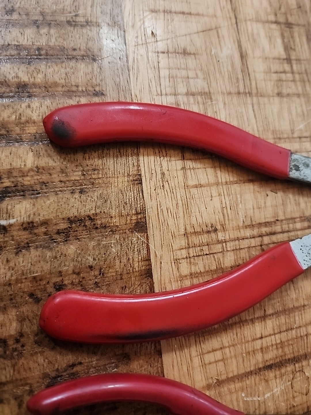 4pc MAC TOOL Cutter, Long Needle Nose Pliers hose grip Set w/ Bonus plug wire