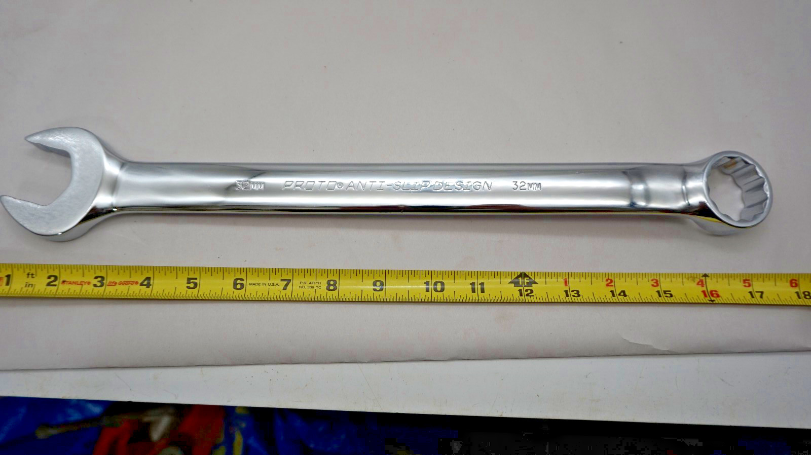 PROTO TOOLS USA 32mm Combination Wrench 1232M-T500 Professional 4X 12 Point