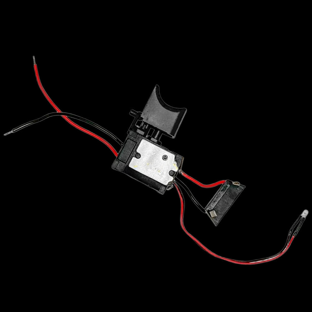 LED-Equipped 12V Drill Switch Replacement for Style Lithium Cordless Drills