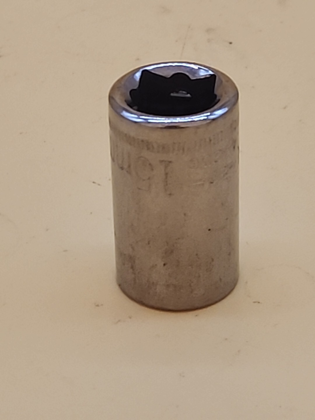 Craftsman Vintage Tools 1/2″ Drive 15MM 12 Pt Shallow Socket Metric G2 44236 USA