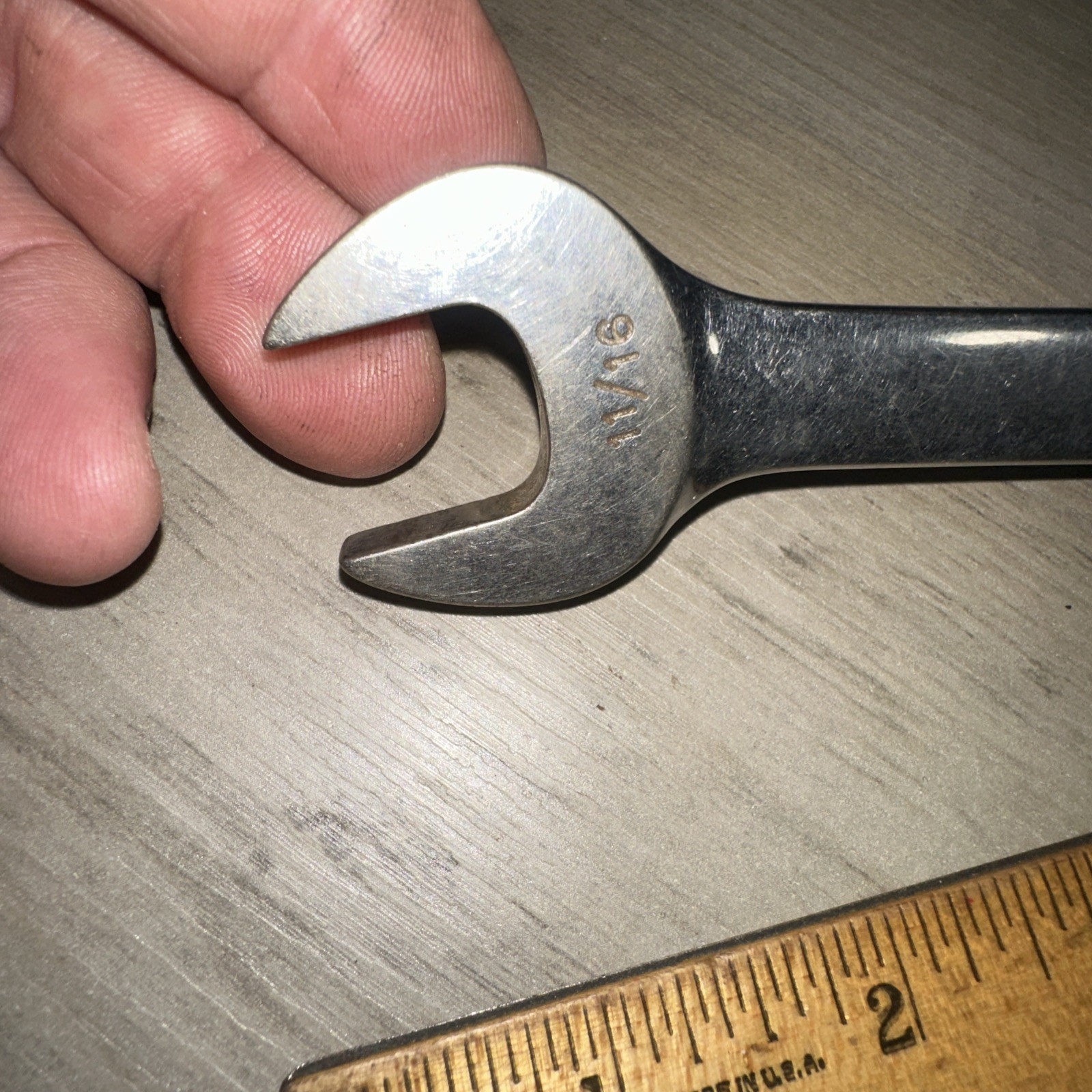 Snap On Tools OEX22 11/16″ SAE Combination Wrench 12 Point USA