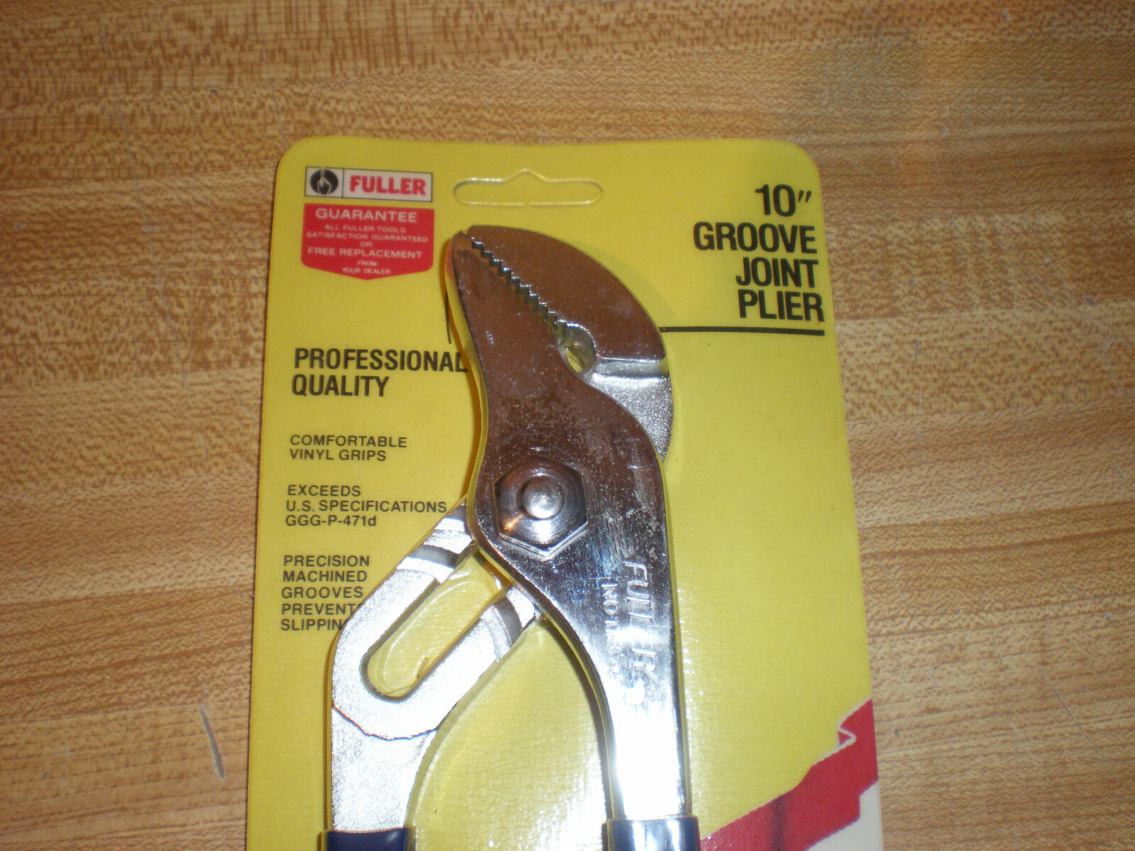 Fuller 10″ Groove Joint Pliers Professional Quality #113 New in Sealed Package.