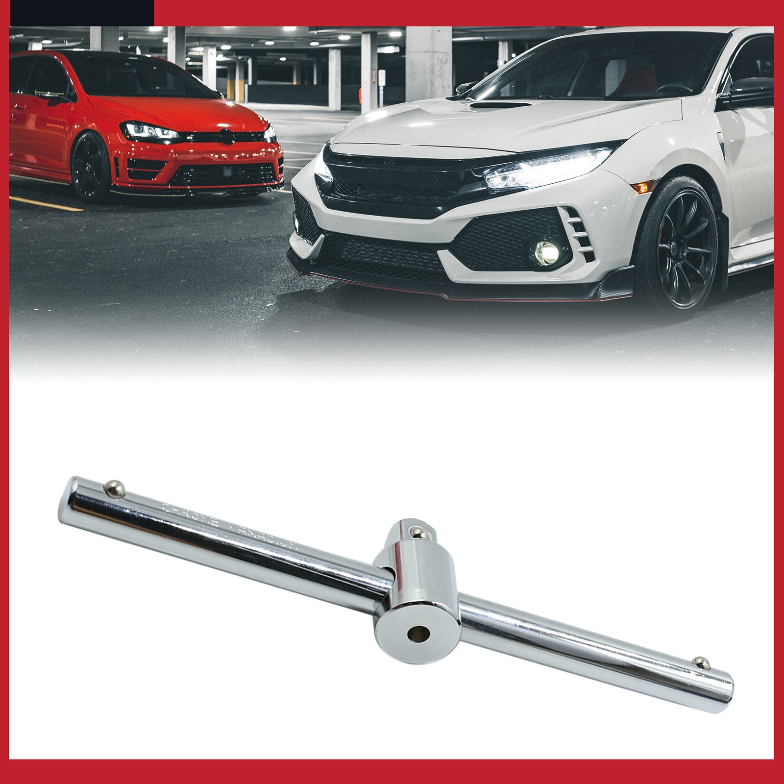 Universal 3/8″ Drive Sliding T-Handle Socket Breaker Bar Wrench Spanner Pack of1