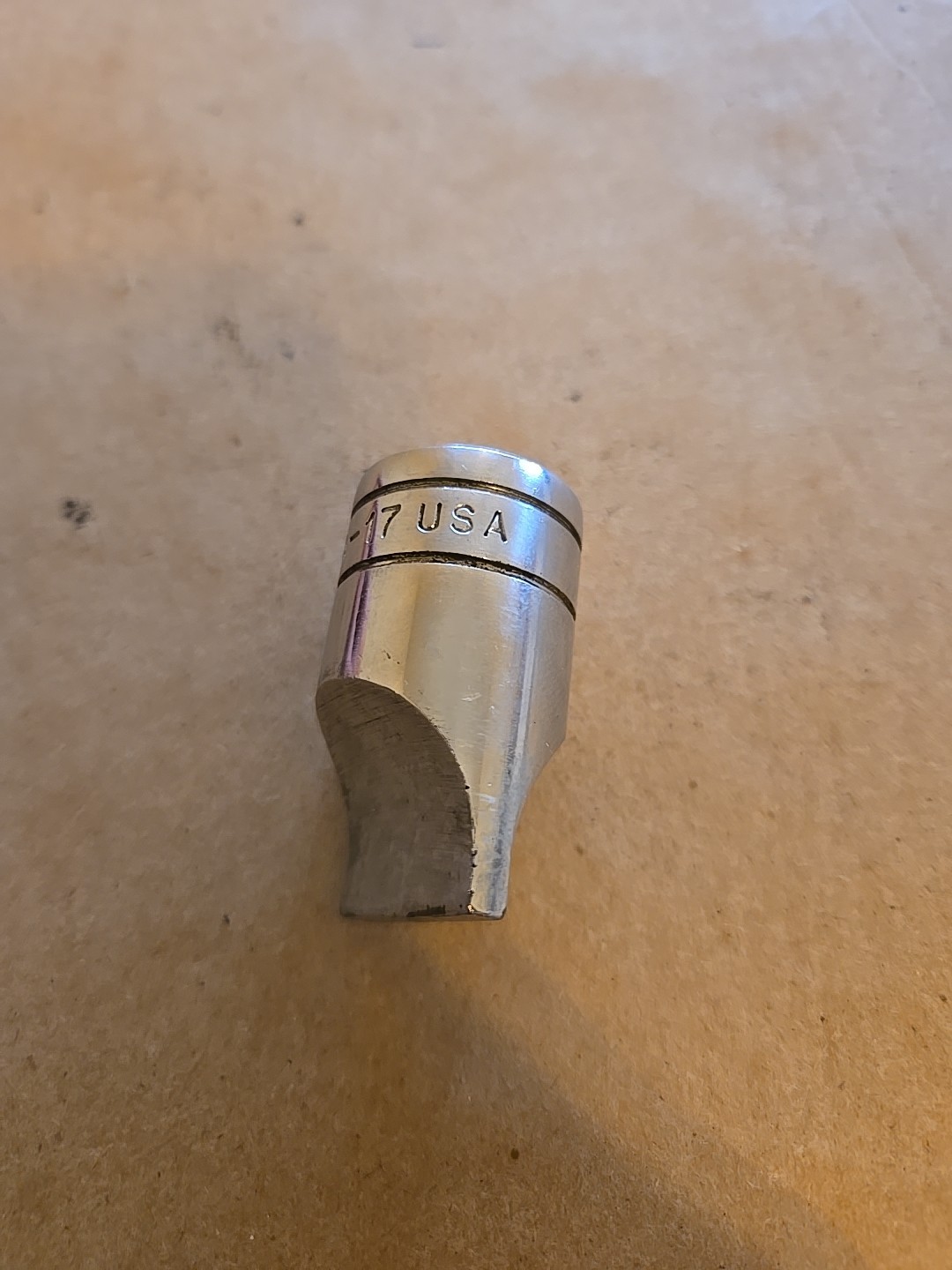 Snap On 1/2″ Drive 15/16″ Chrome Drag Link Socket USA A-17