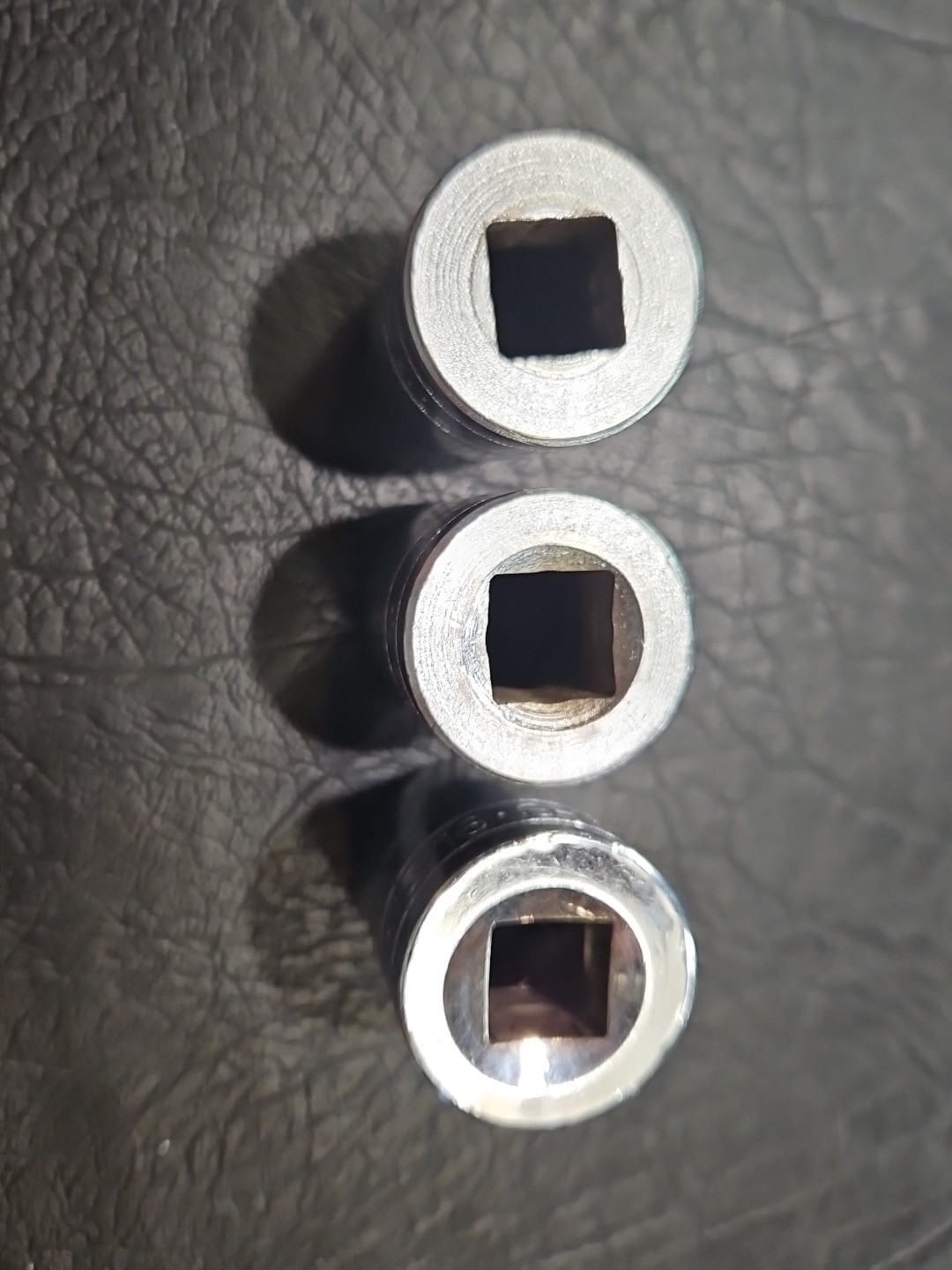 Bundle Lot S-K 3pc 1/2 Drive Sockets 13/16″ 7/8″ 15/16″ USA MADE