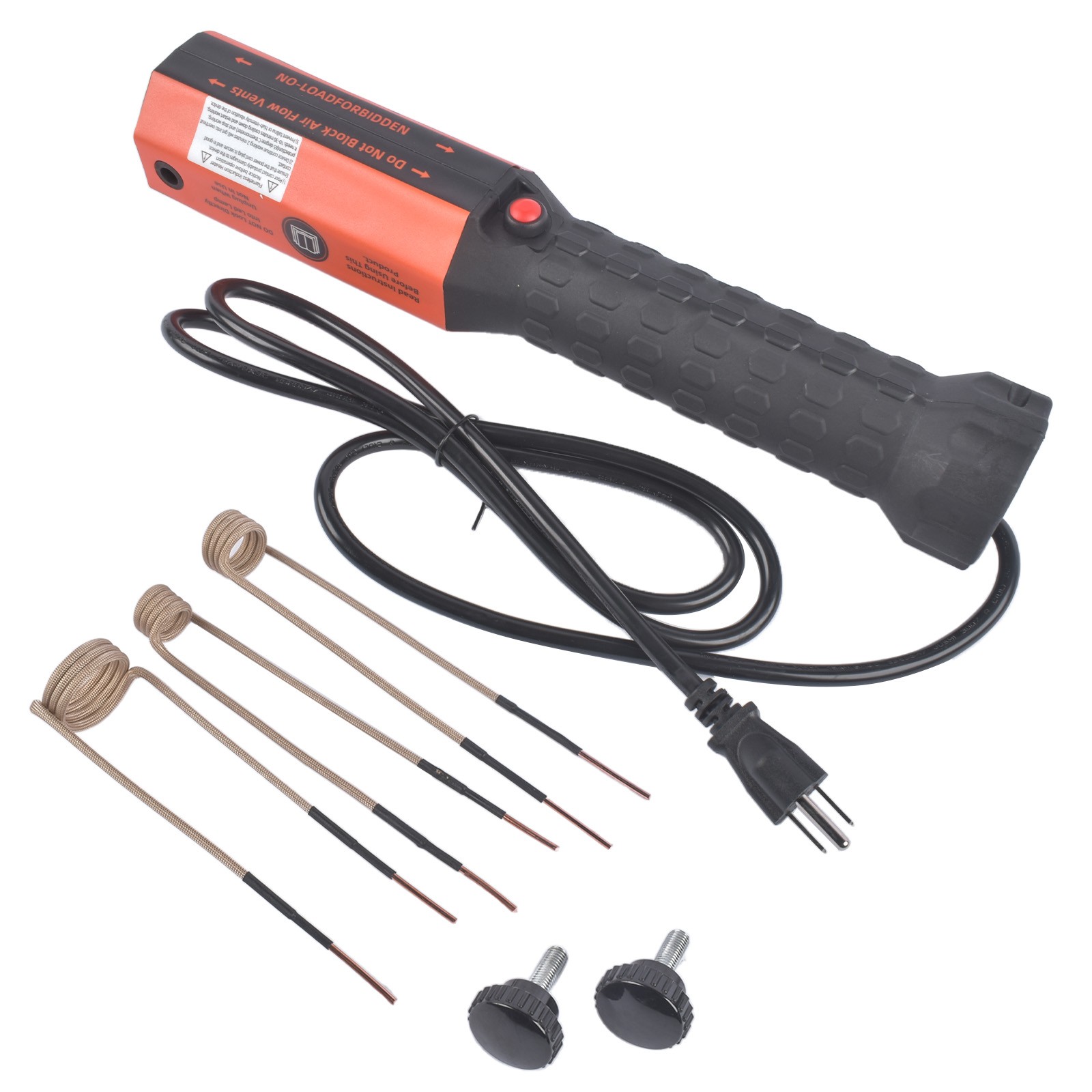 Induction Heater Bolt Removal, 1100W/1200W 110V Magnetic Flameless Heat +3 Coils