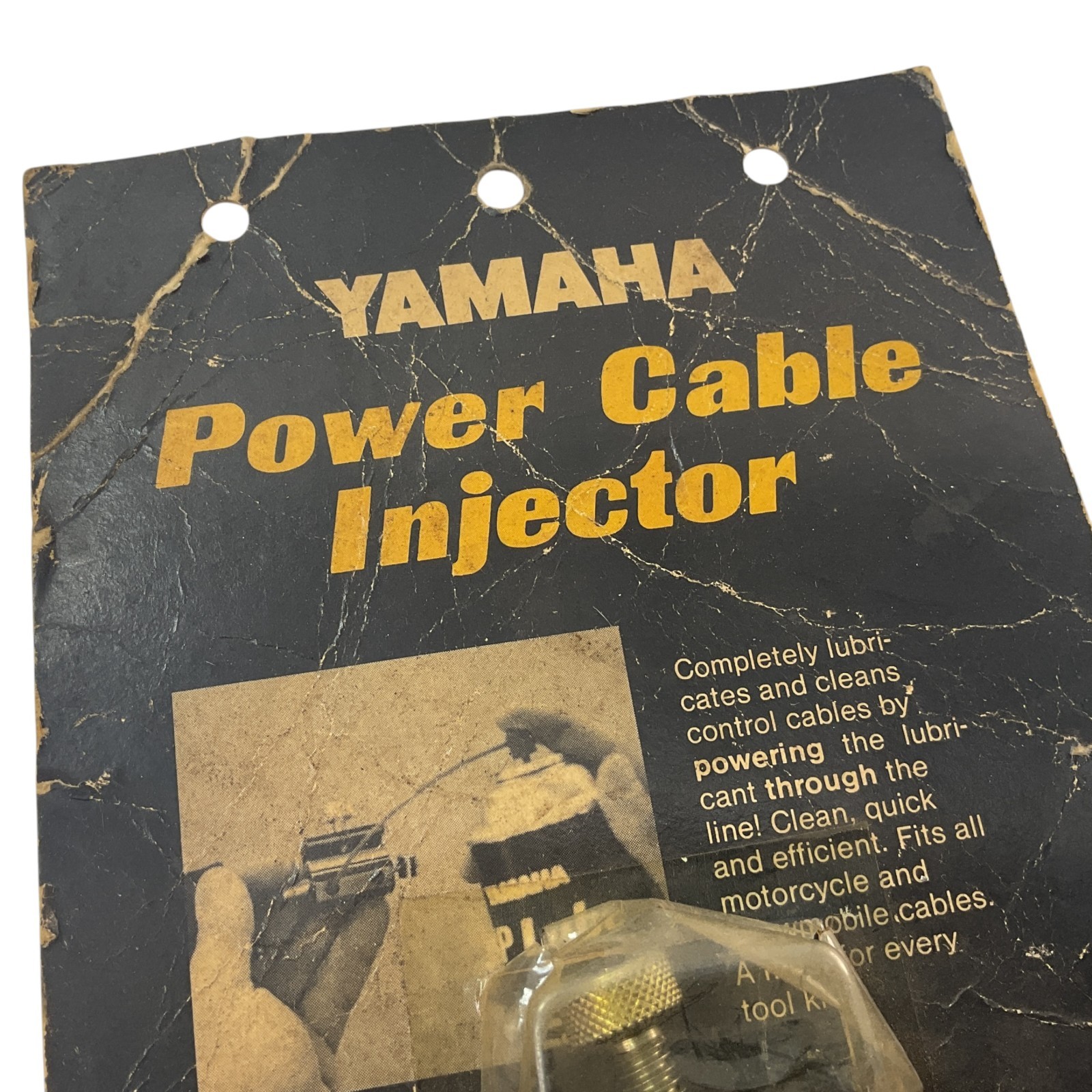 Yamaha Cable Injector Lubrication Oiler Clamp New Old Stock Sold As Pictured