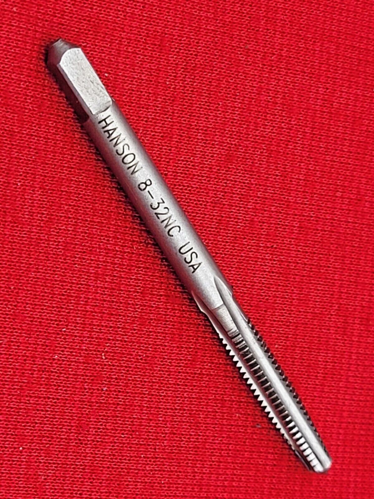 8-32 NC Taper Tap Irwin Hanson 1024 4FL Carbon Steel USA
