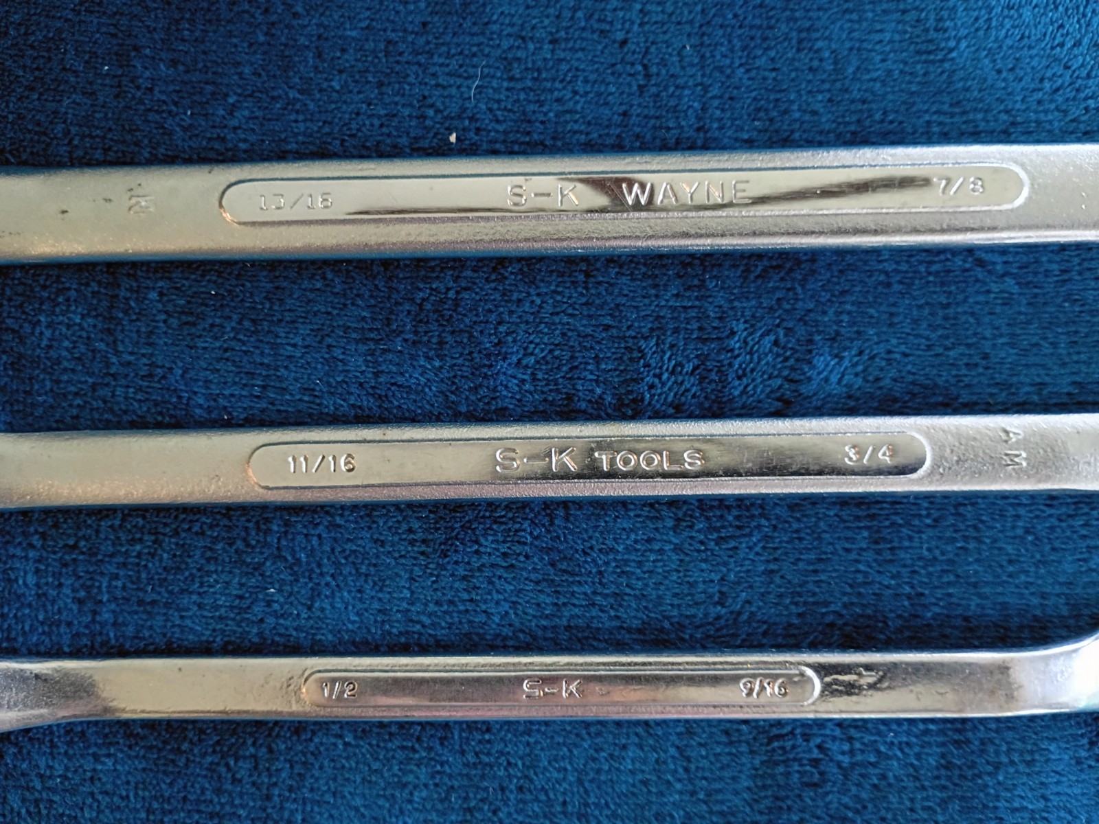 SK Tools Box Wrench Lot Of 3 B-2024, B2628, B1618