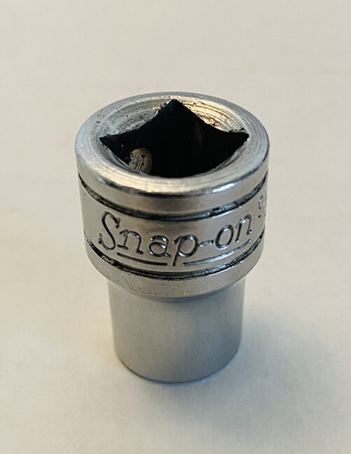 Vintage Snap-on PP409 9/32 Pipe Plug Socket 3/8” Drive Made In USA
