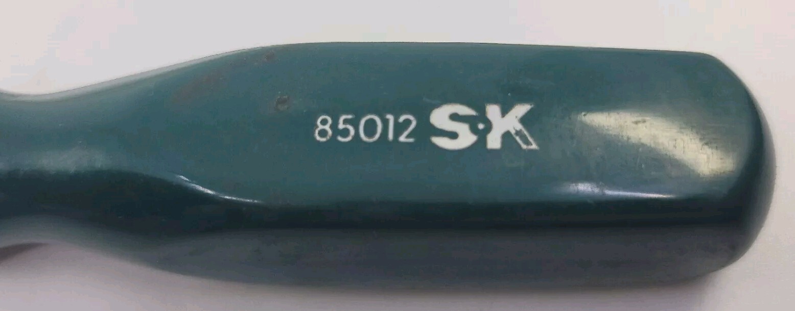 S-K Tools Long Flathead Screwdriver 85012 Slotted 16″ Flat Magnetic Tip