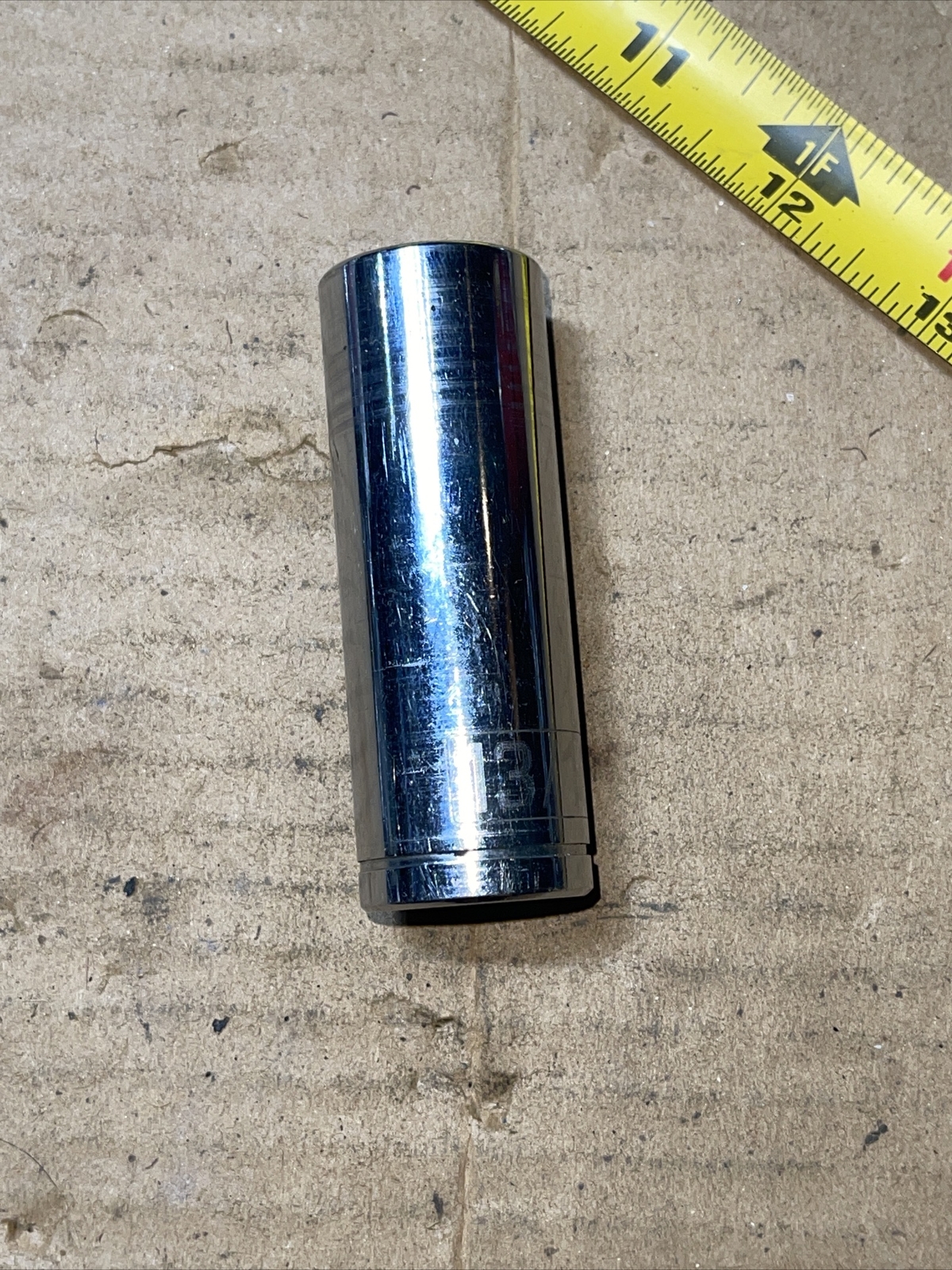 MASTERHAND Tools 13/16 in SAE 1/2” drive 6 point deep Socket 13/16”