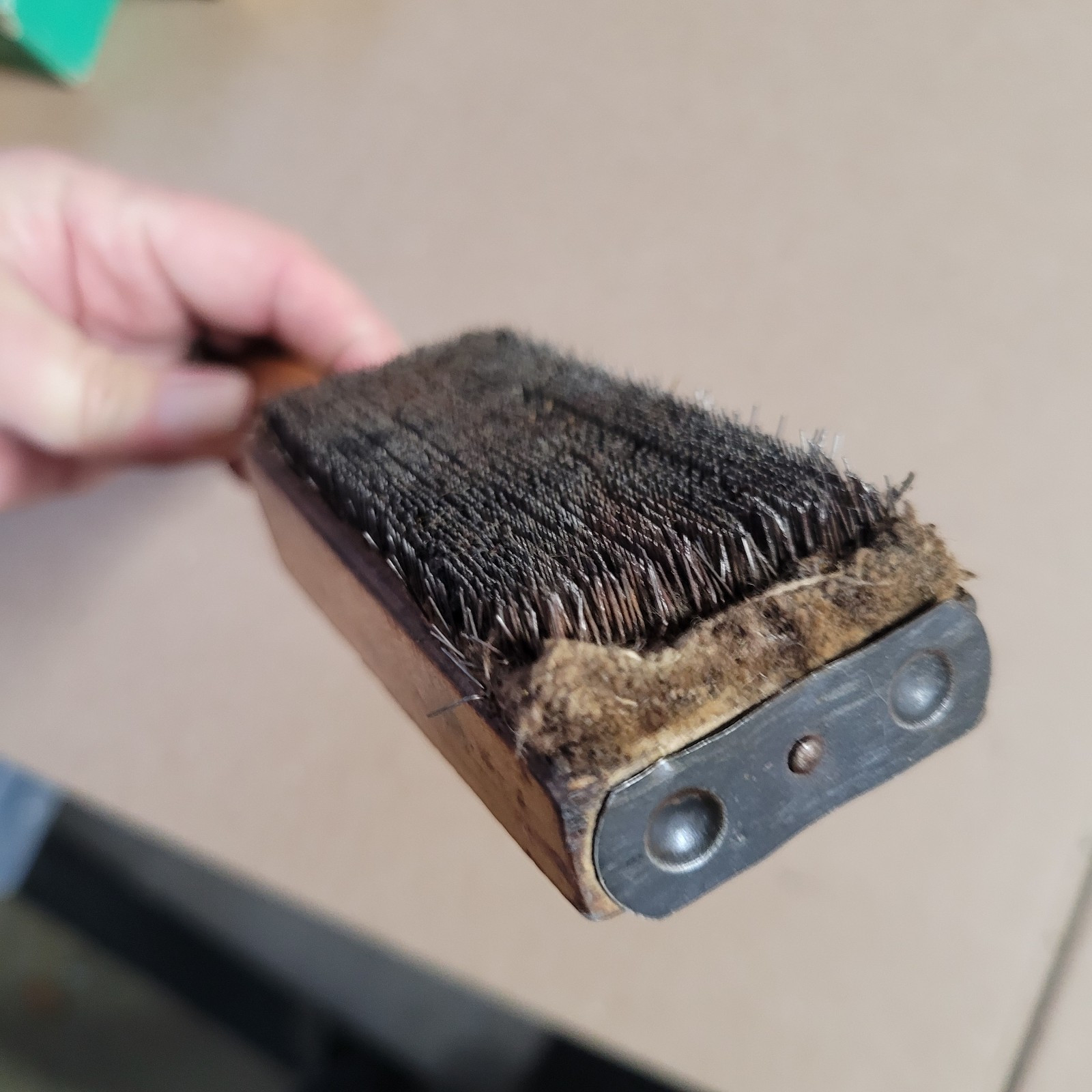 RARE Cummins Engine Specialty Tool Cup Cleaning Fine Metal Wire Brush Card File