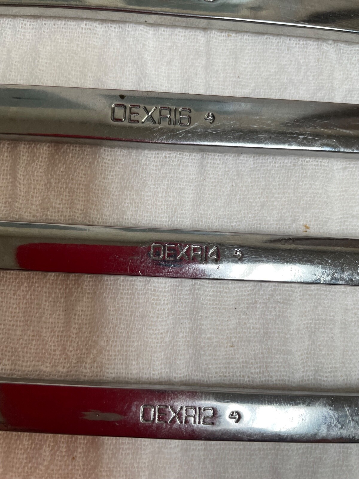 Snap on 7pc Non-Reversing Ratcheting Combo Wrench Set 3/8 – 3/4