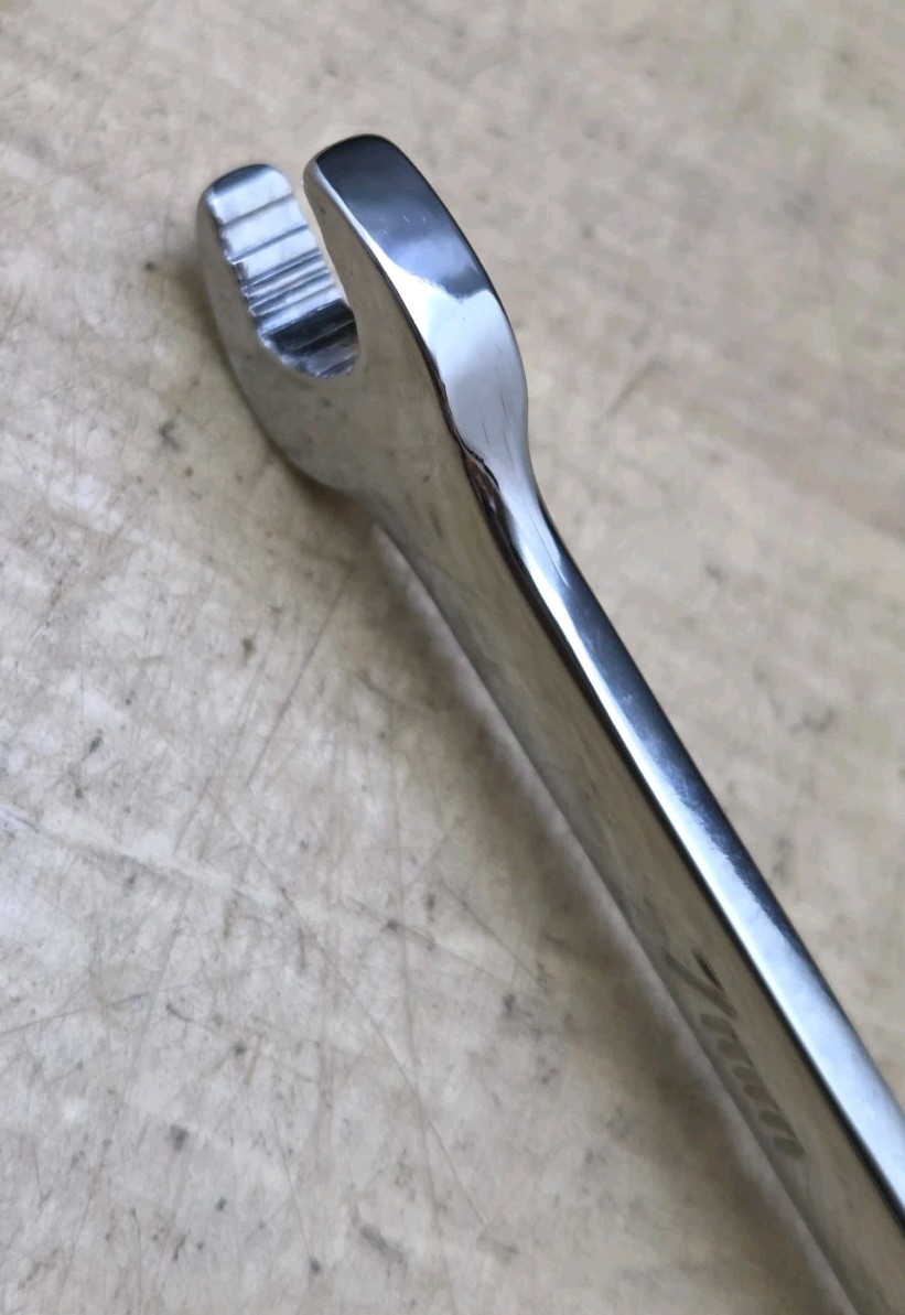 New Snap On SOEXM7 – 7mm Flank Drive Plus 12Pt Chrome Combination Wrench