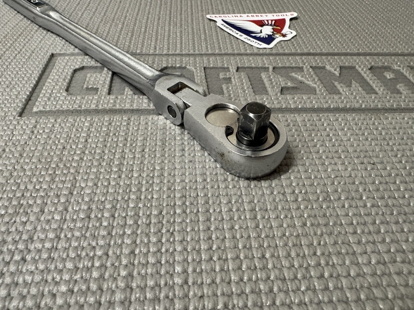 Sears Craftsman 3/8″ Flex Head Quick Release Ratchet 44815 VVP USA *READ*