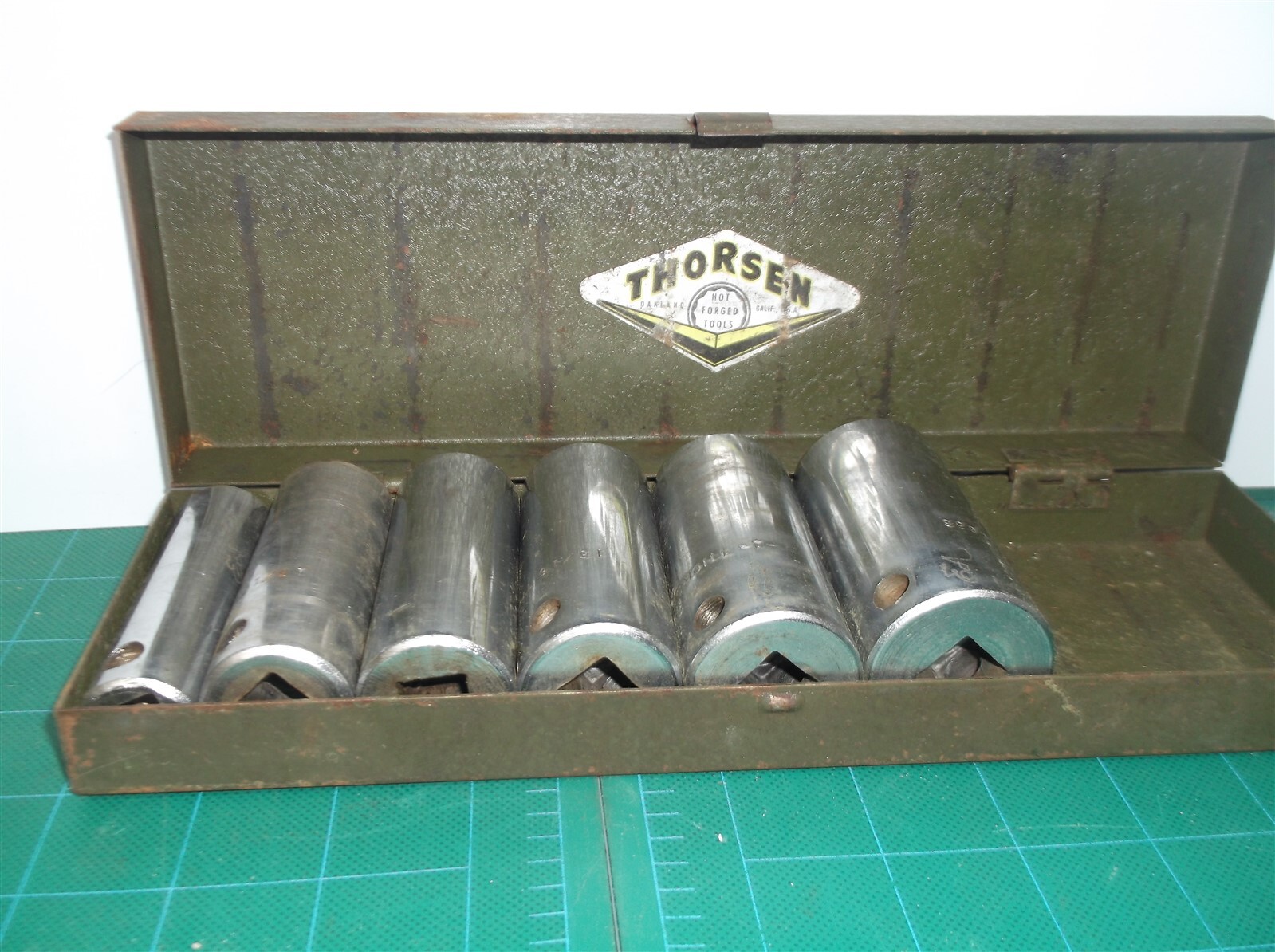 Thorsen 1/2″ drive Deep 6 Pieces Socket Set 5/8, 13/16, 7/8, 15/16, 1, 1-1/8″ 12