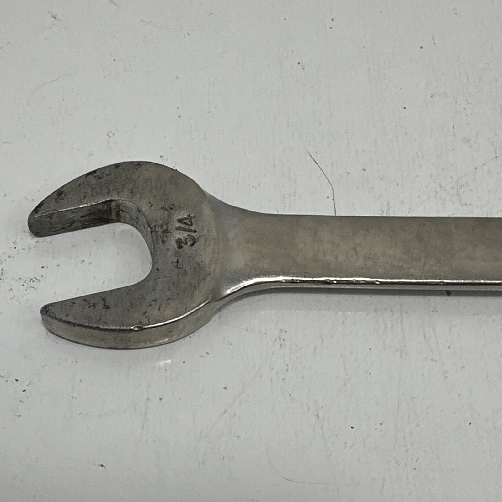 Snap-on OEX24 3/4″ 12 Point SAE Chrome Combination Wrench USA Underlined Logo