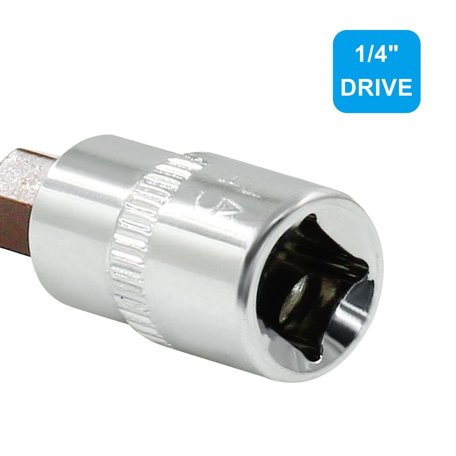 PHITUODA 5 Pcs T15 Torx Bit Socket 1/4″ Drive S2 Alloy Steel Cr-V