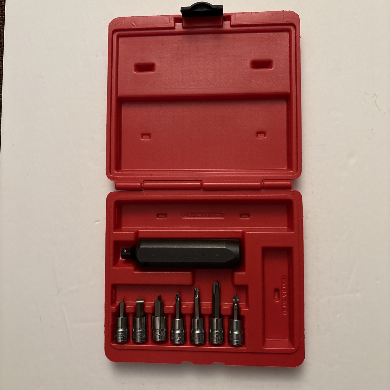 Snap On 8 Pc 3/8” Drive Impact Driver Set 208EPIT