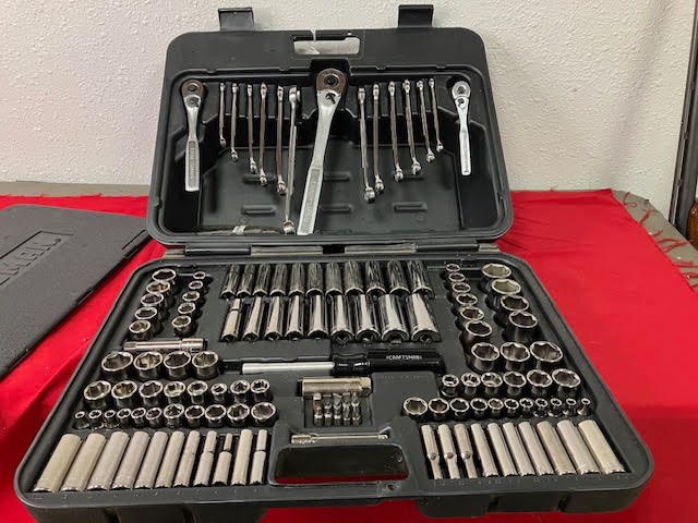 Craftsman 144-Pc Mechanics Tool Set (33644) + Hard Case – USA Made – COMPLETE