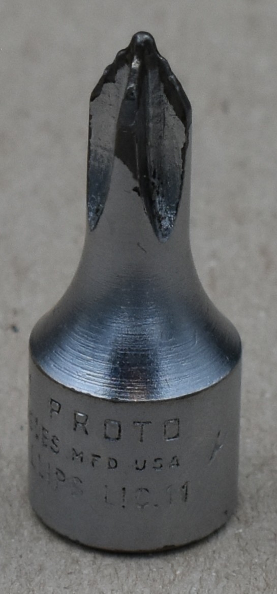 PROTO LOS ANGELES 5241, #2 PHILLIPS, 3/8″ DRIVE DRIVER SOCKET