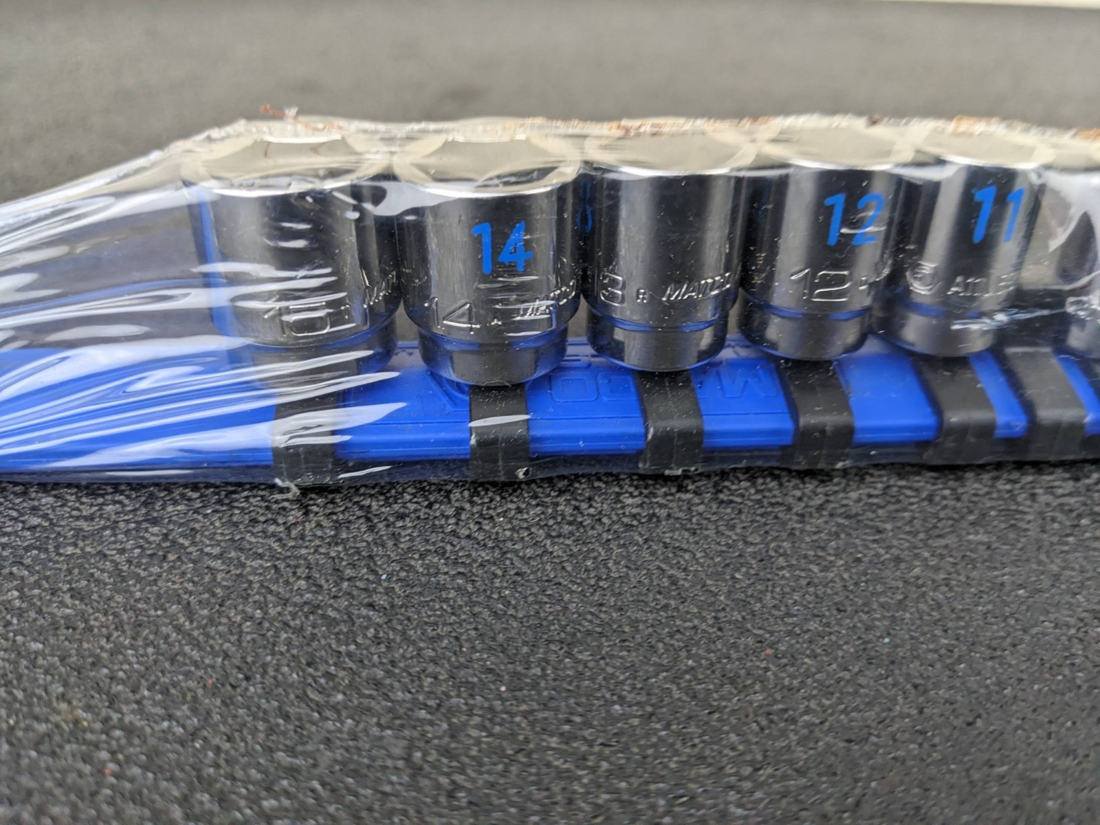 #bp172 Matco Tools NEW SAM146TB 1/4″ DRIVE METRIC 6 POINT CHROME SOCKET SET