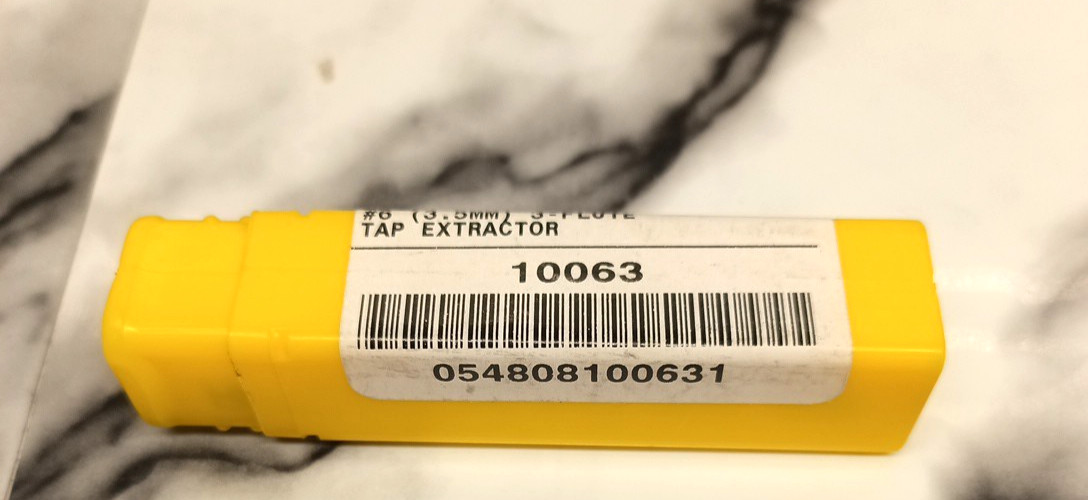 Walton 10063 #6 3.5mm 3- Flute Tap Exractor