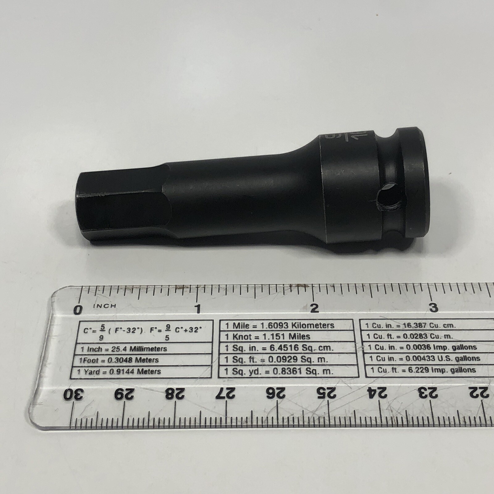 Matco Tools MINT Hex Socket 1/2 Drive And 9/16 Hex Part # CPXY18V See Pictures
