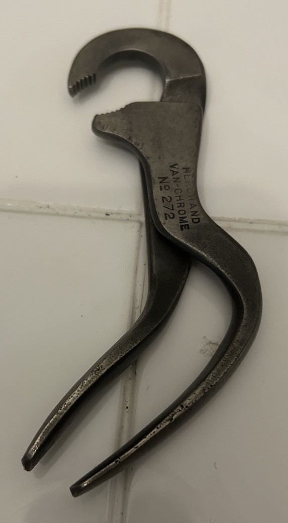 RARE HERBRAND NO. 272 «STEELDRAULIC» BRAKE PLIERS 5-1/4″