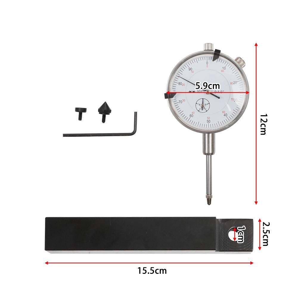 6434 Sleeve Height & Counter Bore Gauge 0-1″ Dial Indicator for Diesel Engine #S