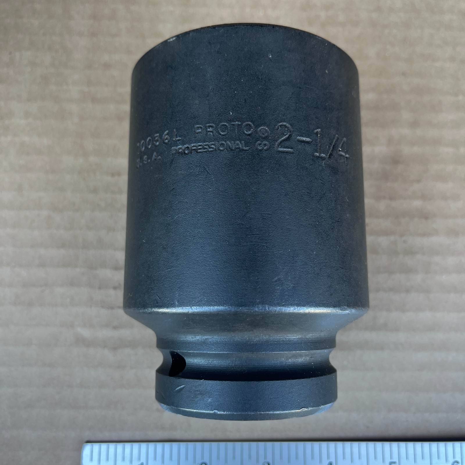 Proto Professional 2-1/4″ Deep Impact Socket 1″ Drive, 6 point , 10036L