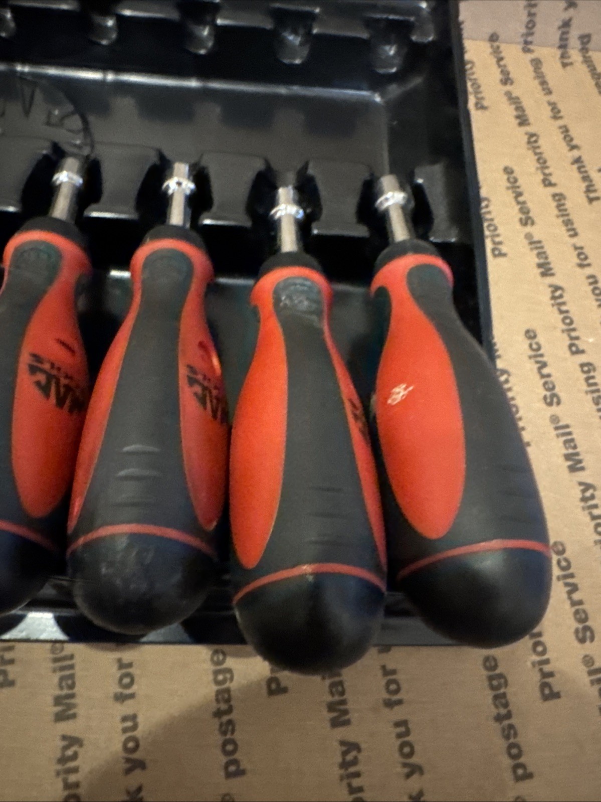Mac Tools Stubby Nut Driver Set, Metric, 4-5.5, 7-12mm In Tray