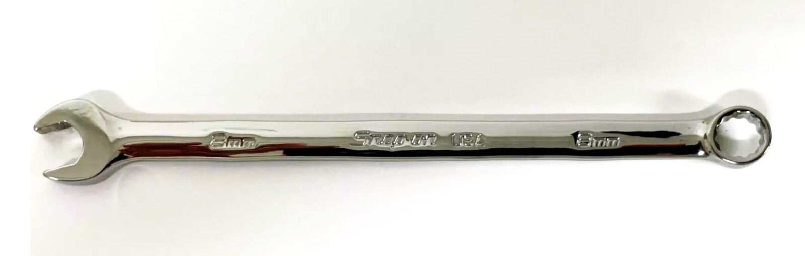 *NEW* Snap-On Tools 8mm Wrench SOEXM8 Metric Flank Drive PLUS Combination NEW!