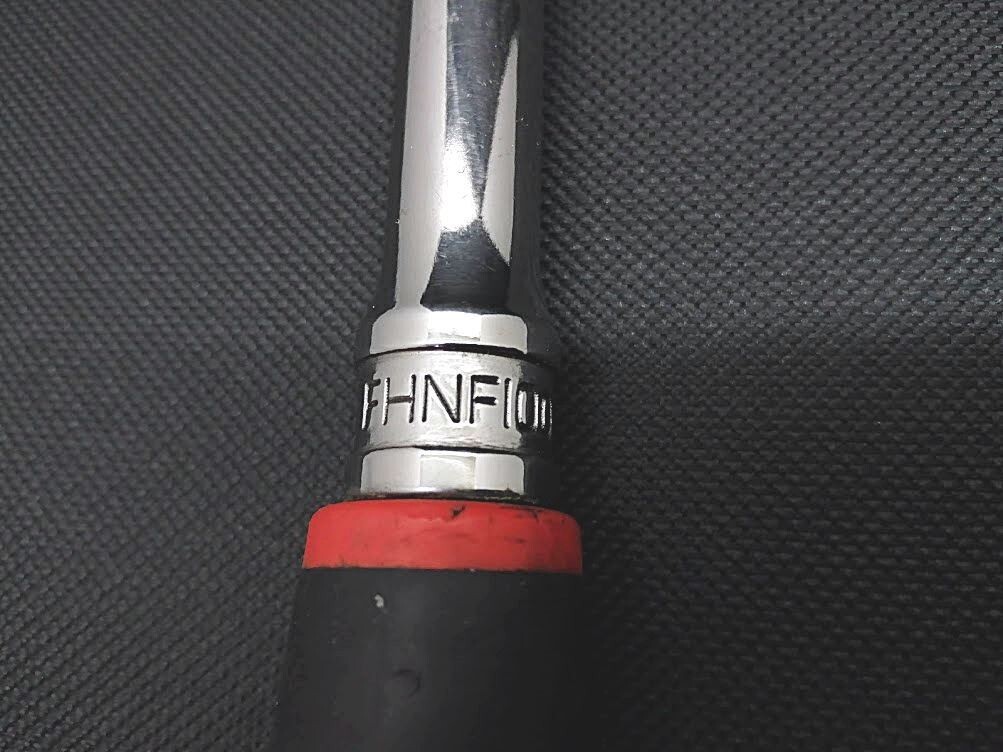 Snap on tools FHNF100 3/8 inch Ratchet Swivel Head/Red Black Used