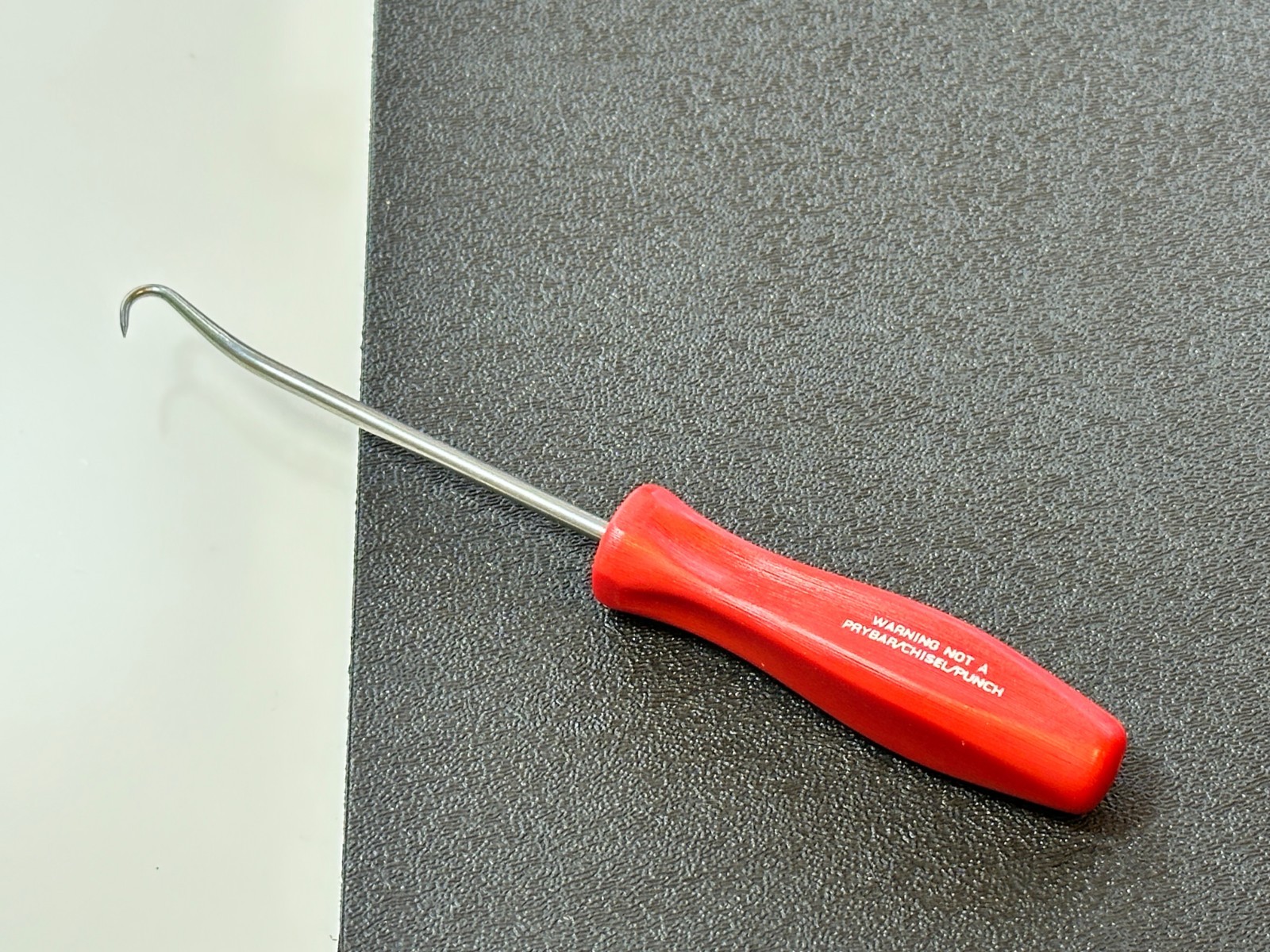NEW Snap-on Tools USA Classic Red Mini Hard Handle Hook Pick 3ASHB / 3ASHBR