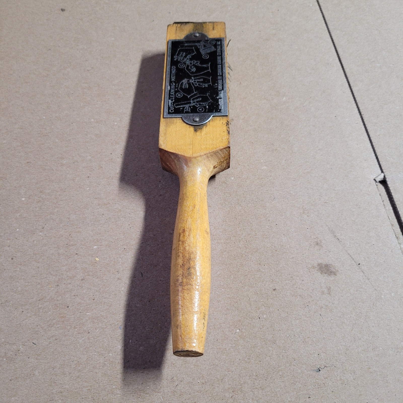 RARE Cummins Engine Specialty Tool Cup Cleaning Fine Metal Wire Brush Card File